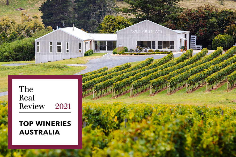 The Real Review Top Wineries of Australia 2021 Announced – Colmar Estate